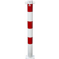 Schake Paletto di sbarramento Ø 76 mm bianco / rosso da