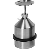 kaiserkraft Umettatore con messa a terra acciaio inox