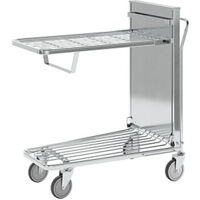 Kongamek Carrello della spesa zincato lungh x largh x alt