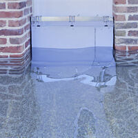 Mottez Barriera antiallagamento per porte modulare lungh x