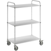Kongamek Carrello a ripiani leggero altezza 1445 mm con 3