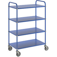 Kongamek Carrello a ripiani leggero altezza 1445 mm con 4