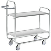 Kongamek Carrello portamateriale KM8000 2 ripiani 4 rotelle