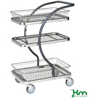 Kongamek Carrello della spesa e carrello di servizio con 1