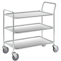 Kongamek Carrello di servizio 3 ripiani lungh x largh x alt