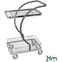 Kongamek Carrello della spesa e carrello di servizio con 1