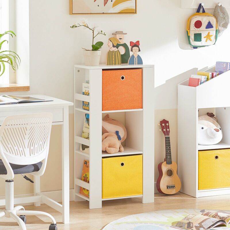 SoBuy Libreria montessoriana per Bambini Scaffale a 4 Livelli Portariviste libreria  bambini KMB50-HG : : Casa e cucina