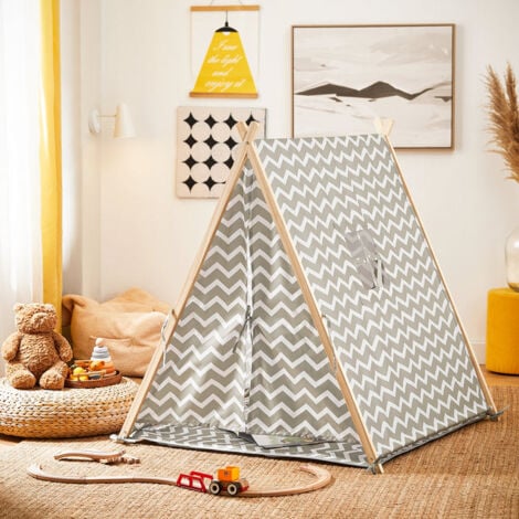 SoBuy Tenda gioco bambino tenda indiani con 2 porte e una finestra