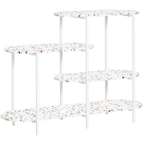 SoBuy Tavolo Consolle da ingresso Tavolino stretto Tavolo decorativo Bianco 120x40x86cm FSB89-W