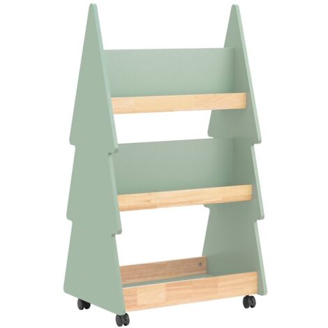 Libreria Bambini Con 3 Ripiani - Bianco, 73x30x80 Cm, Regolabile - Foto 4