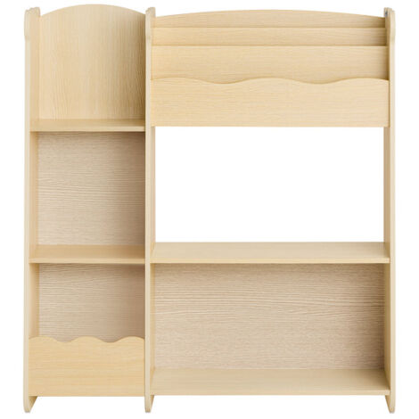 Libreria Bambini Con 3 Ripiani - Bianco, 73x30x80 Cm, Regolabile - Foto 5