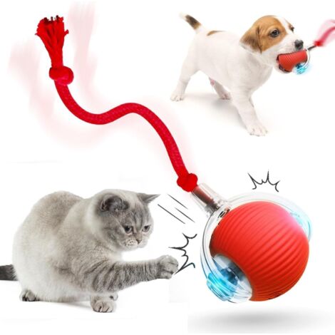 Balle Interactive pour Chien,Balle roulante Durable et Automatique