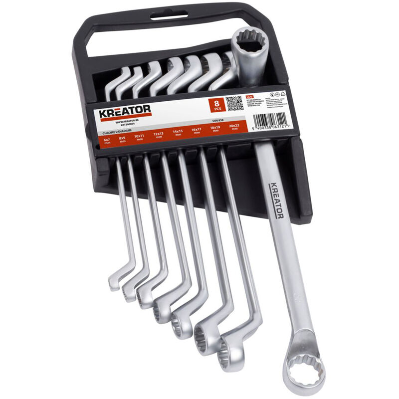 Set 8 Chiavi A Stella INGCO 6-22mm - Chiavi Doppia Estremità Per Meccanica - Foto 12