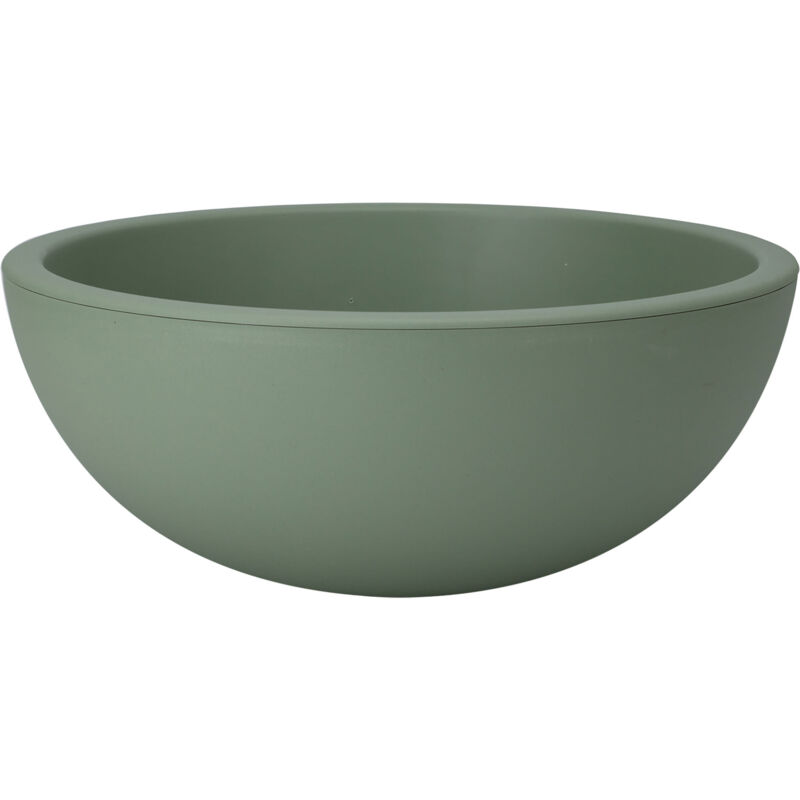 Fioriera a vasca in zinco con manici Ovale Grigio H20cm Fioriera a vasca in zinco con manici Ovale Grigio H20cm