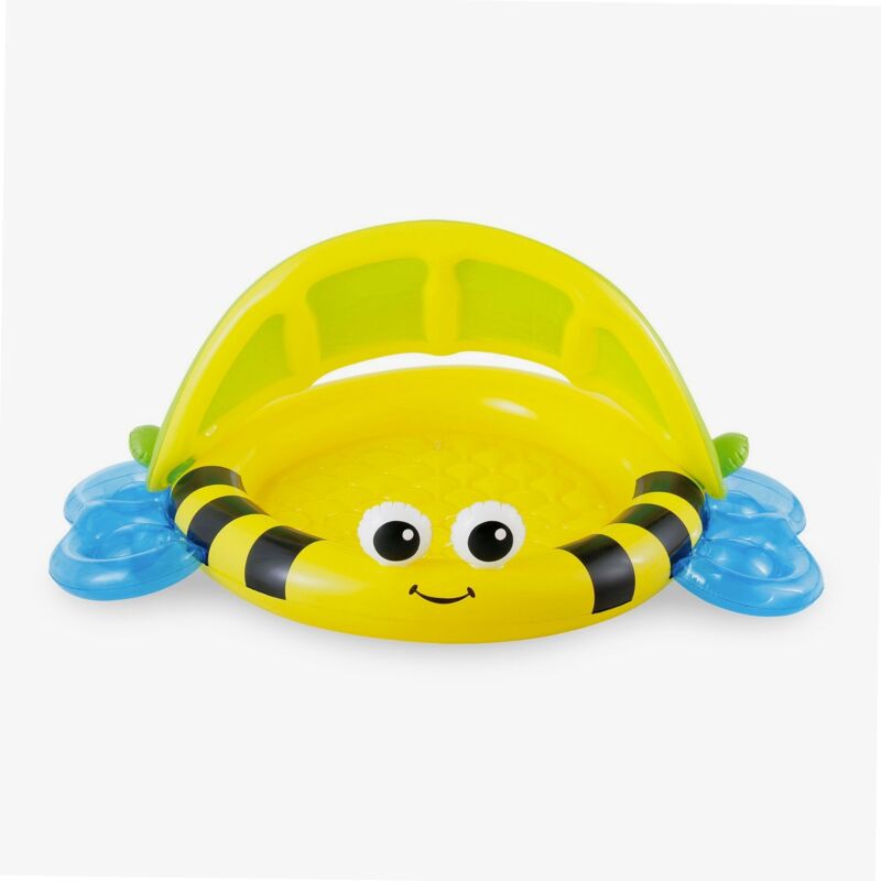 Funsicle Ciambella Gonfiabile Gialla 66x18 Cm Per Piscina | Tubo Estivo Con Strumento Per Gonfiare