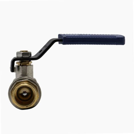 Mini Valvola A Sfera In Acciaio Inox 1/2" NPT Maschio-femmina A 90 Gradi - Rubinetto Per Alte Pressioni Fino A 896 PSI, Temperatura -4°F A 302°F, Resistente A Ruggine E Corrosione
