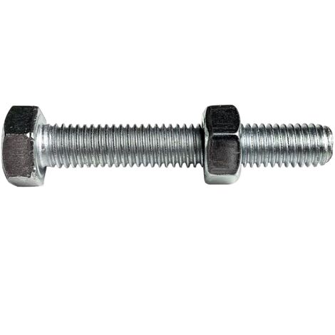Dado esagonale Viswood finitura zincataØ10 x 100 mm (lotto di 10)