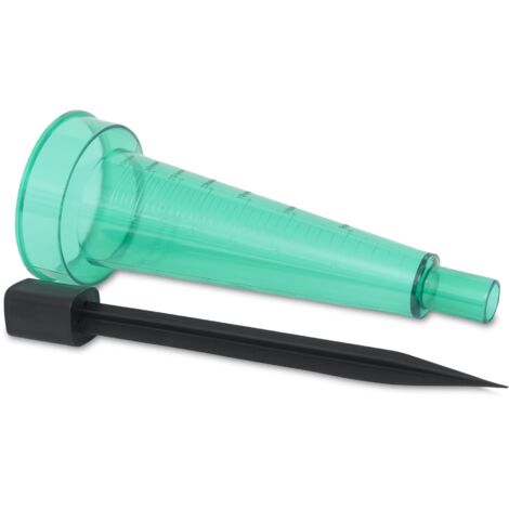 Pluviometro Windhager Con Picchetto 22 Cm - Misuratore Pioggia Da Giardino Italiano - Foto 6