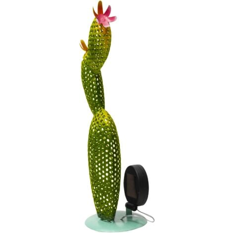Cactus solare 6 LED bianche