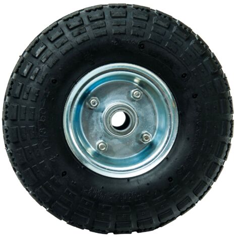 Ruota gonfiabile 10  metallo  Ø 260 x 85mm  WERKA PROForo 16mm