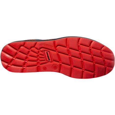 Scarpa di sicurezza rossa MILERITE s1T 38