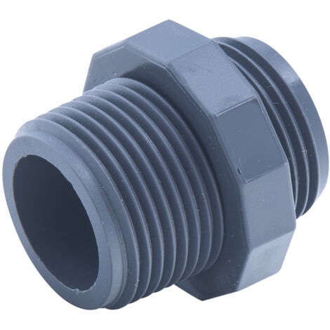 Raccordo Diritto Maschio Plastica 40mm X 1" - Connettore Per Tubazioni Idrauliche - Foto 7