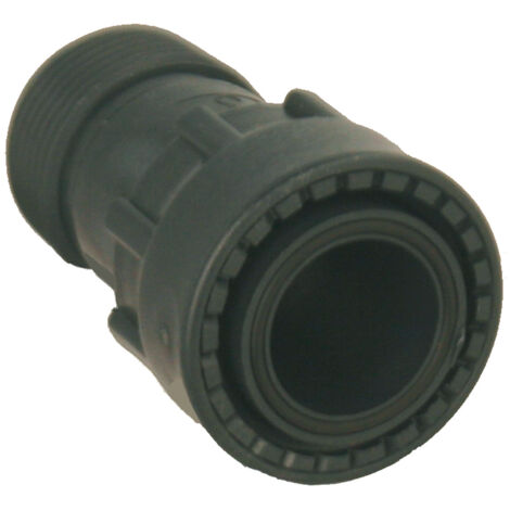 Raccordo PVC Manicotto 1"F x 1"M Con Ghiera
