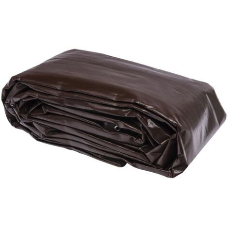 Telo professionale marrone 350g/m2 WERKA PRO8 x 12m