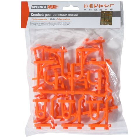 Ganci supplementari 24 pezzi WERKA PRO
