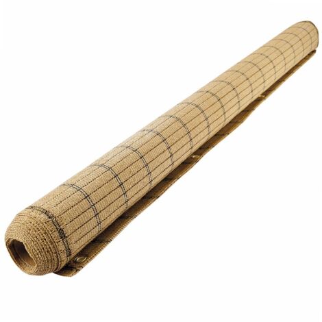 Windhager Madagascar - Tappetino frangivista, frangivista, per Balcone, frangivista, frangivista, frangivento, 1 x 3 m, Colore: Sabbia