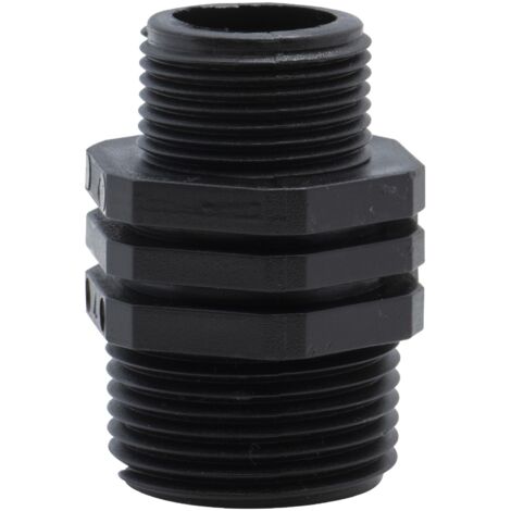 Raccordo in polipropilene m-m 1 -3-4