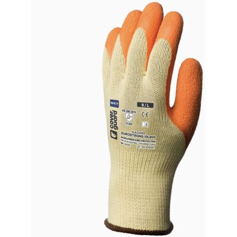 Guanti Da Lavoro Gripflex Maurer, Taglia 10, Palmo In Lattice, Dorso In Nylon, Confezione 12 Paia
