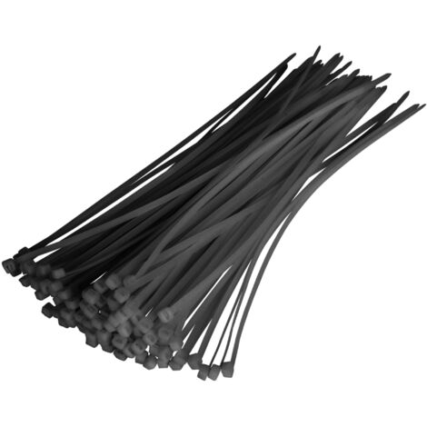 Collare rapido nero confezione da 100 collari200 x 4,6 mm