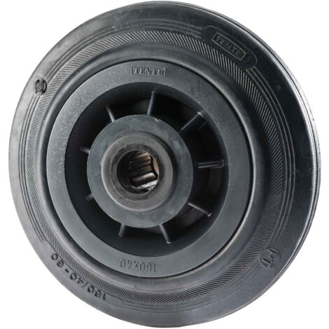 Ruota piena Ø 160 x 40 mm asse di 20 mm