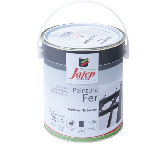 Vernice ferro antiruggine grigio metallico Jafep2.5 L