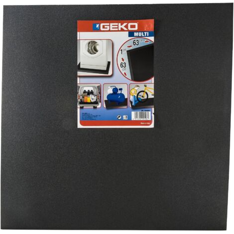 Piastra anti-vibrazione e anti-urto di 63 x 63 cm
