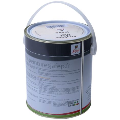 Pittura acrilica Ivoire opaco Jafep2,5 L
