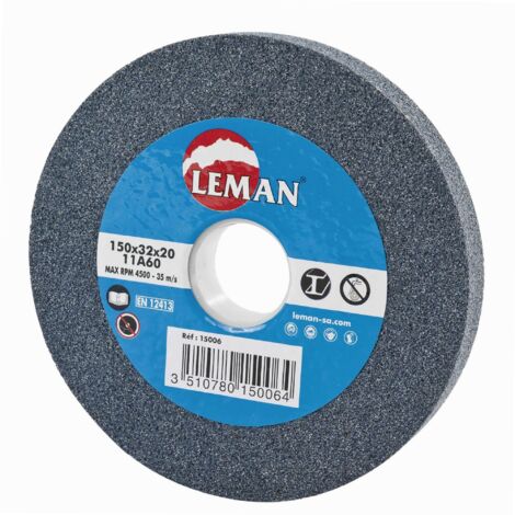 Leman 01993 - Mola per Smerigliatrice, 150 x 32 x 20