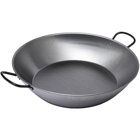 Piatto per paella in acciaio lucido da 50 cm per 13 persone - 0450 - vaello campos