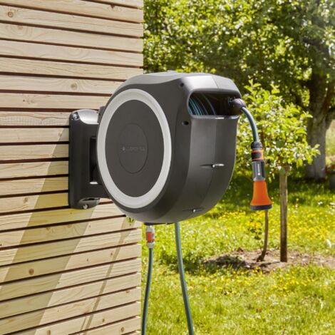 Avvolgitore automatico da parete per giardino 30 m Gardena
