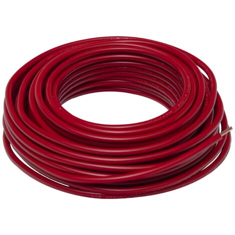 Cavo elettrico HO7V-U 2,5mm2 rosso 10m