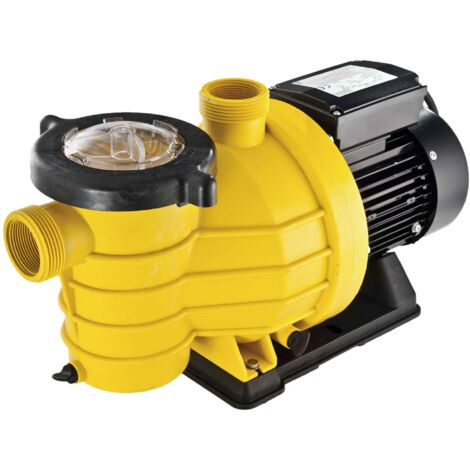 Mareva 07274-Pompa per Piscina, Portata 21 m ³/h, Potenza: 1,2 CV, Colore: Giallo