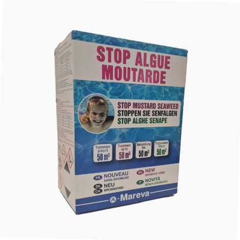 Stop alghe senape MAREVA per piscina