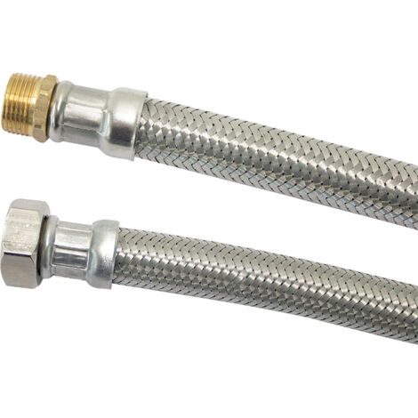 Flessibile MASCHIO-FEMMINA 30 cm CHIUSOØ13 mm con filettatura MASCHIO 20x27 / FEMMINA 20x27