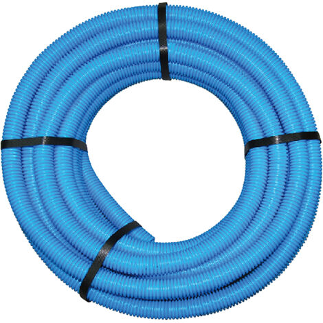 Tubo con guaina PER blu - Bouttéø12 mm x 25m