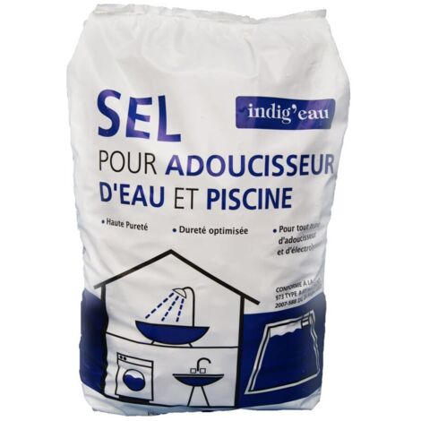 Sale speciale per piscine e addolcitori d'acqua Indig'eauSacco da 10 kg