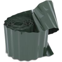 Bordura Per Prato Windhager - 20 Cm X 9 M, Verde, In Plastica Per Aiuole E Sentieri