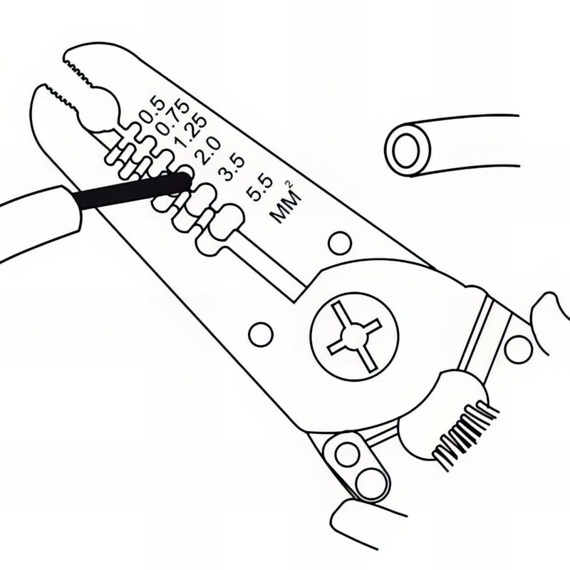Pince à Dénuder THT15851 215 Mm TOTAL - Outillage