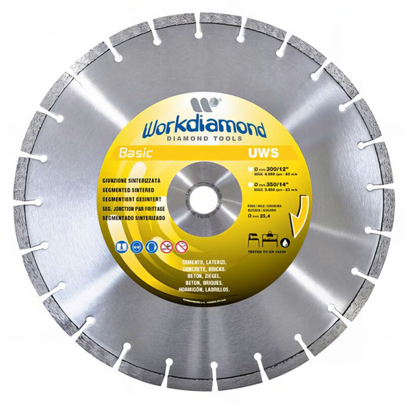 Disco De Diamante Profesional Para Cortar Azulejos - 115 Mm, Para Agujeros De 22-23 Mm