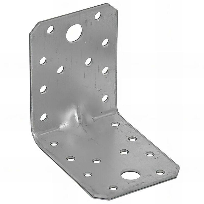Équerre renforcée galvanisée - 70 x 70 x 55 x 1,5 mm